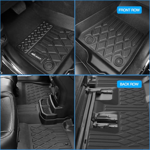 Nilight TPE Floor Mats for Lexus RX RX350 RX350h RX500h 2023 2024 2025 2026 (NOT for RX450h PHEV), All Weather Custom Fit Heavy Duty Floor Liners - style: 2023-2025 RX