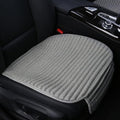 Car Seat Covers, Bottom Car Seat Cover Cloth,Front Seat Only Universal Car Seat Cushion Buckwheat Hulls Car Seat Pads Mat for Auto Driver Ventilated Breathable Comfortable(Gray) - color: Gray