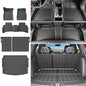 powoq AWD Floor Mats Compatible with 2021-2026 Chevy Trailblazer Trunk Mat Cargo Mat Backrest Liner TPE Replacement for 21-26 Chevy Trailblazer AWD Accessories (Trunk Mat+Backrest Mats+Floor mats) - size: Compatible with Chevy Trailblazer AWD | 2021-2026