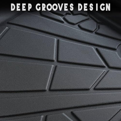 KARPAL Floor Mats Fit for Toyota 4Runner 2013-2024 (NOT for 2025) (Only Fit 5-Seat W/o Sliding Cargo Tray), Custom Fit All Weather TPE Floor Liners, 1st & 2nd Row & Cargo Liner, 4Runner Accessories - style: 2013-2024 | For Toyota 4Runner | 1st & 2nd Row &