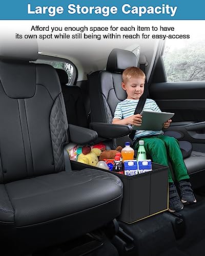 Car Seat Organizer for Kia Sorento 2026 2025 2024-2021, Console Organizer Backseat Box for Kia Sorento, Dog Toy Box Storage Bin Kids Toys Baby Supplies Travel Accessories - style: Sorento