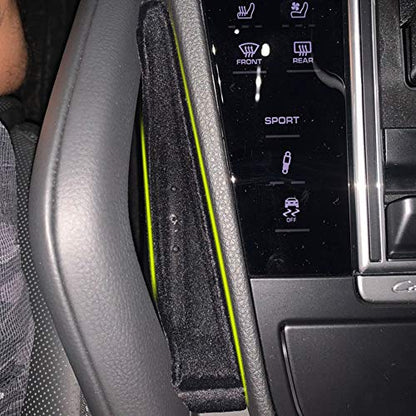 Front Row Armrest Box Storage Tray Compatible with Porsche Cayenne 2019-2025 Phone Container Armrest Organizer Handle Pocket ABS Tray Insert - size: for Cayenne 2019-2026