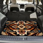 Universal Car Trunk Mat 29" x 39", Retro Bohemian Style All Weather Trunk Protection Cargo Liner, Durable Cargo Mat Rear Trunk Liner, Stylish Vehicle Interior Accessories Suitable for Most Car Models - color: Retro Bohemian Style