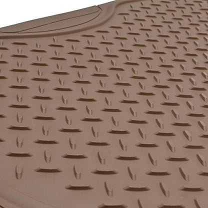 BDK Premium Cargo Car Trunk Mat/Liner - PVC (Beige) (31.5" x 50") - color: Beige