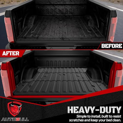 Truck Bed Mat Bed Liner Fit for Ford F250 F350 F450 2017-2026 Super Duty (6.8FT,81.9" Bed), Not Fit Drop-in Liner - style: 9)2017-2026 |Ford Super Duty F250/F350/F450 Bed Mat (6.8FT)