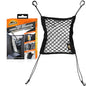 Armor All Front Seat Cargo Net Organizer, Super-Durable Expandable Nylon Material, Attaches to Headrest Post, Stretchable Net Car Organizer with Mesh Pocket, Universal Fit, Accessible Storage