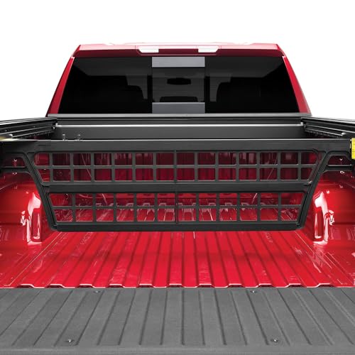 RealTruck Roll-N-Lock Cargo Manager Truck Bed Organizer | CM220 | Fits 2014 - 2018, 2019 Ltd/Lgcy Chevy/GMC Silverado/Sierra 5' 9" Bed (69.3")