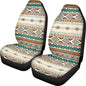 Dreaweet Aztec Car Seat Covers Southwest Native Indian Ameircan Navajo Print Front Seat Covers Set of 2 Car Seat Protector Front Seats Only Universal Seat Covers for SUV Trucks Cars - color: Aztec Southwest