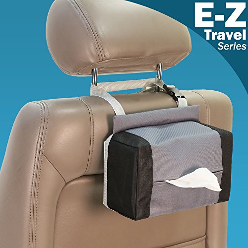 FH Group E-Z Travel™ Tissue Dispenser for Most Cars, Trucks, SUVs or Vans - color: Black