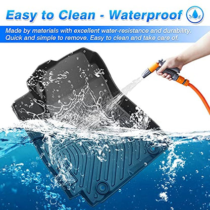 Floor Mats for Kia Soul 2020-2025 2026, All Weather Floor Liner for Soul Accessories Car Floor Mat Heavy Duty Waterproof