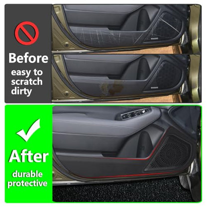 Car Door Anti Kick Pad for Subaru Outback 2020 2021 2022 2023 2024 2025 Accessories Protector Mat Anti Dirty Collision Stickers Inner Decorative Protection