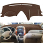 Dash Cover Mat Custom Fit for Toyota Sienna 2004-2010, Dashboard Cover Pad Carpet Protector (Dark Brown) F99 - color: 04-10 Brown