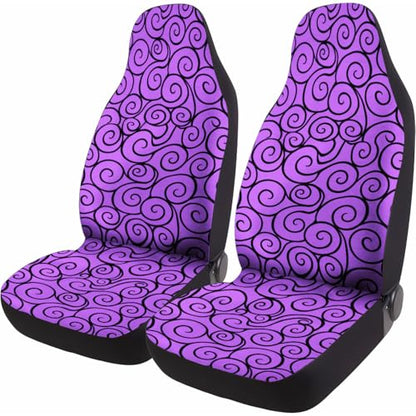 Power Fruit Car Seat Covers Set of 2, Breathable Front Seat Covers for Truck Sedan SUV, Anime Car Accessories, Anime Gift for Women Men - color: Anime Rubber Fruit