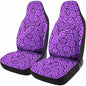 Power Fruit Car Seat Covers Set of 2, Breathable Front Seat Covers for Truck Sedan SUV, Anime Car Accessories, Anime Gift for Women Men - color: Anime Rubber Fruit