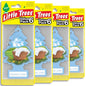 LITTLE TREES Car Air Freshener | Hanging Tree Provides Long Lasting Scent for Auto and Home | 24 Air Fresheners |Summer Linen - color: Summer Linen, size: 6 Count (Pack of 4)