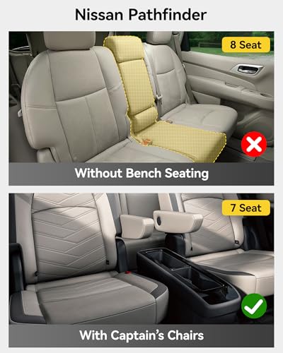 3W Floor Mats & Cargo Liner & Back Seat Cover Custom Fit for Nissan Pathfinder 2022-2026 (Only fit 7 Passenger Models), TPE All Weather Custom Fit Nissan Pathfinder Full Set,Black - size: 5.Pathfinder|22-25|Full Set (7 Passenger)