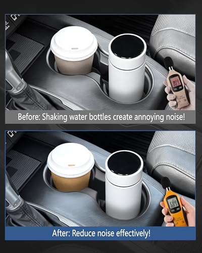 Cup Holder Inserts for Honda Pilot 2016-2022| Ridgeline 2017-2023| Passport 2019-2023 Accessories, Non-Slip TPE Center Console Protector to Prevent Spills & Scratches - size: For Pilot 16-22&Ridgeline 17-23&Passport 19-23