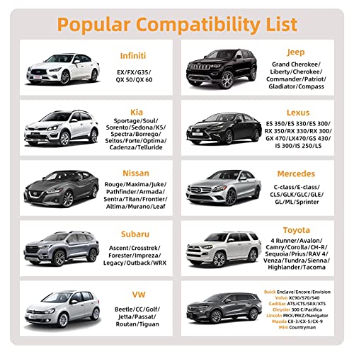Elantrip 2PCs Front Car Seat Covers Leather Car Seat Protector Universal fit for Most Cars SUVs and Trucks Water Proof Seat Protector Gray
