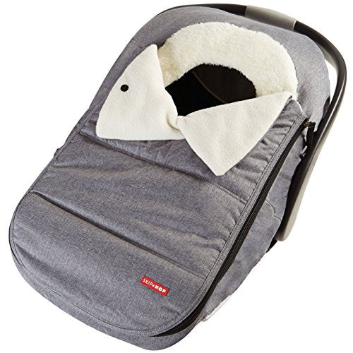 Skip Hop Winter Car Seat Cover, Stroll & Go, Heather Grey - color: Heather Grey