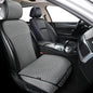 Breathable Car Seat Cover,Luxury Front Seat Cover,Durable and Non Slip,Polyester Silk Material, Universal Car Seat Cushion,Suitable for All Seasons,Airbag Compatible (Gray，1PC) - color: Gray-Front-1pc