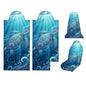 2 Pack Car Seat Towel Covers, Sweat-Proof Microfiber Seat Protectors for Gym, Running, Beach & Workout, Breathable Quick-Dry, Machine Washable, Ocean Sea Turtle Print, Universal Fit - color: Ocean Sea Turtle