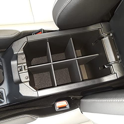 Vehicle OCD - Center Console Organizer for Toyota RAV4 (SE, Limited, Platinum ONLY) (2013-2018) - Made in USA - SLX139 - size: 2013-2018 (SE/Limited/Platinum)