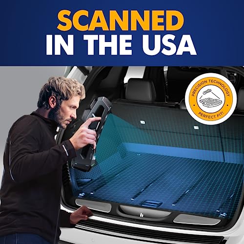 Premium Cargo Liner for Jeep Grand Cherokee 2011-2022 - 100% Protection - Custom Fit Car Trunk Mat - All-Season Black Cargo Mat - 3D Shaped Laser Measured Trunk Liners for Jeep Grand Cherokee WK 2022
