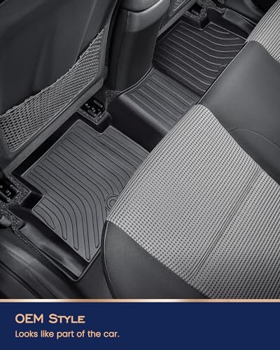 CreekT® for Hyundai Kona Floor Mats 2018-2023 (No for EV),All Weather Heavy Duty Waterproof Floor mats & Cargo Liner for Hyundai Kona Accessories SE SEL N Limited Preferred