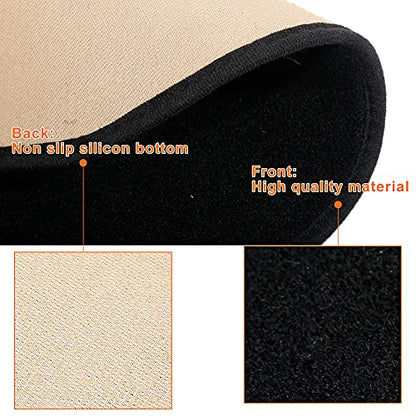 X AUTOHAUX Car Dashboard Cover for Hyundai Sonata 2011 2012 2013 2014 Nonslip Dash Carpet Dash Guard - color: Black
