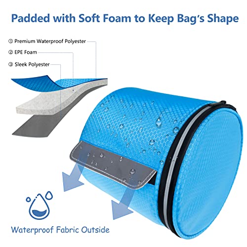 Hanging Toilet Paper Holder Waterproof Tissue Holder Cat Proof Roll Paper Case Cover Portable and Foldable Roll Storage Bag with Adjustable Strap for Wall Car Camping Tent Home Office Blue Honeycomb - color: Blue Honeycomb