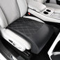 Coverado Car Seat Extender Leg Support, Leather Leg Extender Cushuin for Car Seats, Waterproof Car Seat Cushions Universal Fit for Most Vehicles (Black)