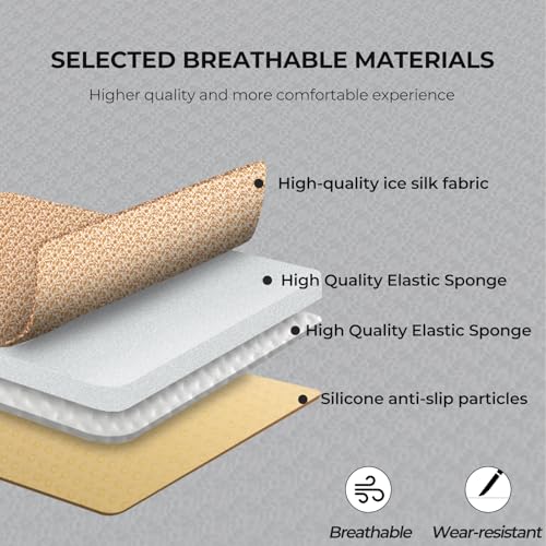 2pcs All-Season Car Seat Wraps Khaki - Breathable Car Seat Covers with Anti Slip Bottom - Durable Auto Seat Cushions Universal Fit for Vehicles Cars SUV Trucks Front Seats - color: Front Seat Covers Khaki