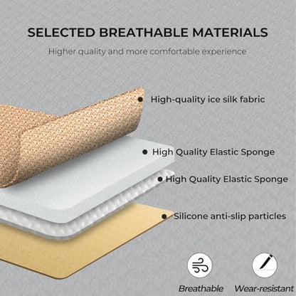2pcs All-Season Car Seat Wraps Khaki - Breathable Car Seat Covers with Anti Slip Bottom - Durable Auto Seat Cushions Universal Fit for Vehicles Cars SUV Trucks Front Seats - color: Front Seat Covers Khaki