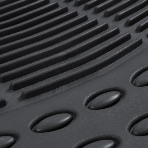 BDK Contour Liners - Original Heavy Duty Rubber Floor Mats for Car SUV Truck & Van - All Weather Protection (Original)