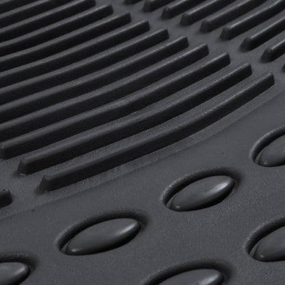 BDK Contour Liners - Original Heavy Duty Rubber Floor Mats for Car SUV Truck & Van - All Weather Protection (Original)