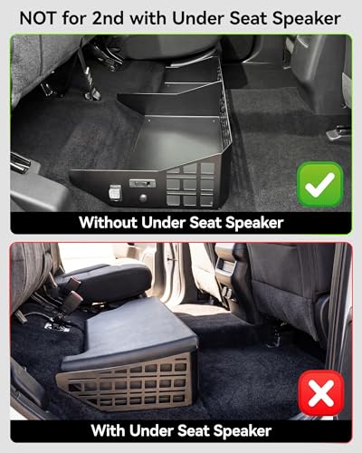3W Floor Mats for Nissan Frontier 2022-2026 Crew Cab(Not for 2nd with Under Seat Speaker), All Weather TPE Custom Fit Car Liner for Frontier Crew Cab Pickup, Frontier Accessories, Black - size: 4.Frontier|22-26|Floor Mats