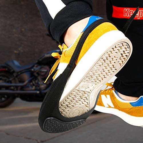 Motorcycle Shifter Shoe Protector, Motorbike Shoe Cover, Motor cycle Gear Shift Shoes guard, Anti Scuff Boot Protector - Men & Women Moped Sneaker Protection Fits Up To Size 12