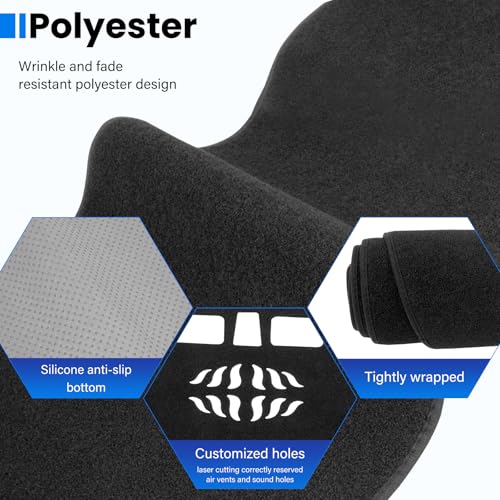 Dash Cover Mat Compatible with Chevy Blazer 2019 2020 2021 2022 2023 2024 2025 (Not fits for EV)Car Interior Dashboard Cover Mat Nonslip Dashmat Sunshade Glare UV Rays Protector Accessories Custom Fit - size: Compatible with Blazer 2019-2025