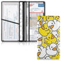 linqin Car Registration and Insurance Card Holder, Rubber Duck Yellow White Glove Box Organizer Card Document Wallet - color: Rubber Duck Yellow White