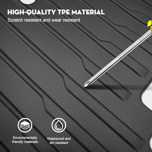 Trunk Tailgate Mat for Tesla New Model Y Juniper 2026,Trunk Protector Mat All Weather Door Liners Model Y Juniper Accessories,Full Wrap-Around