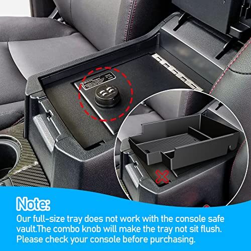 Upgraded Center Console Organizer for Toyota 4Runner 2024 2023 2022 2021 2020 2019 2018 2017 2016-2010 Full Size Tray Interior Accessories, Insert Armrest Box Secondary Storage ABS Material - size: 2010-2024 4Runner(1pcs)