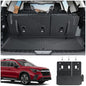 Cargo Mat with Backrest Mats for 2019-2025 2026 Subaru Ascent 7/8 Passenger Accessories, All-Weather TPE 3rd Backrest Mat Trunk Mat Cargo Liner Protector(Cargo Mat with Backrest Mats) - style: Cargo Mat with Backrest Mats