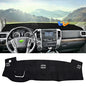 Autorder Dashboard Cover Mat for 2016-2024 Nissan Titan Accessories Dash Cover Flannel Dash Mat Sunshade Glare UV Rays Protector - size: For Nissan Titan 2016-2024