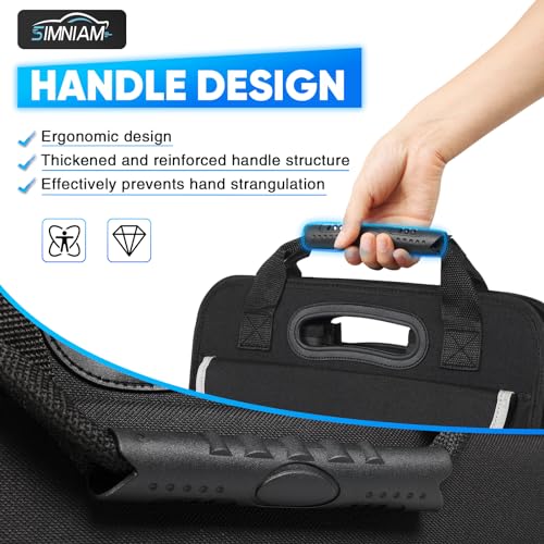 Large Car Trunk Organizer - with 5 Compartments Trunk Organizers and Storage SUV, Reinforced Handle, Securing Straps, Trunk Organizer Available for Car, SUV, Truck, Minivan