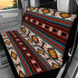 WELLFLYHOM Western Aztec Bear Rear Bench Seat Cover for Cars Truck SUV Universal Car Seat Covers Brown Car Accessories Split Back Seat Backrest Protector Set of 2 - color: Western Aztec Bear
