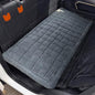 Dog Car Seat Cover for Back Seat, 54"x24.8" Non-Slip Pet Bed Mat, Washable Flannel Travel Mat for SUV & Trucks, Scratch & Spill Proof - color: Grey