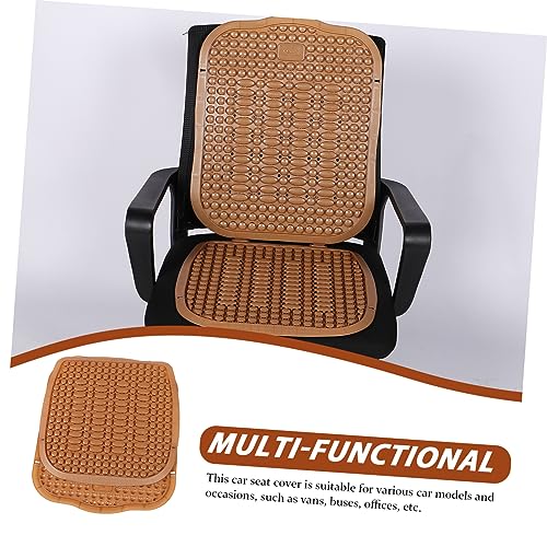 Healifty Summer Cooling Car Seat Cushion Pad for Driver PE Material Breathable Non Slip Outdoor Indoor Use Fit for Office and Vehicle Seats
