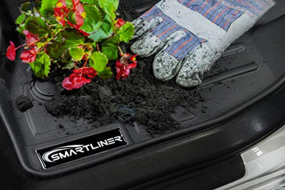 SMARTLINER Custom Fit Floor Mats 2 Row Liner Set for 2010-2014 Subaru Legacy - color: Subaru Legacy 2010 - 2014