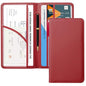 CoBak Car Registration and Insurance Holder - Vehicle Glove Box Car Organizer,Auto Truck Comparment Accessories Case with Magnetic Closure for Driver License,Cards, Carbon Red - color: L-Carbon Red