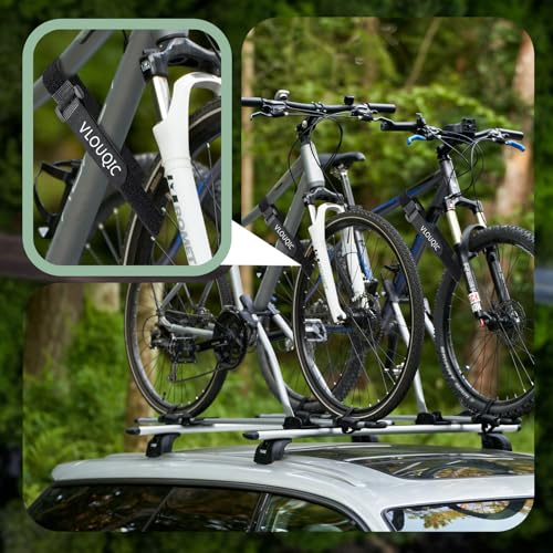 4 PCS Bike Rack Straps Bike Wheel Straps, Adjustable Bike Straps for Rack with Durability Hook Bike Car Rack Accessories, Keep The Bicycle Wheel from Spinning for Transportation and Storage
